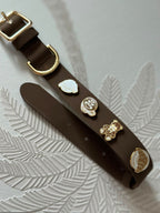Collier à pins chocolat