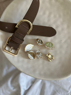 Collier à pins chocolat