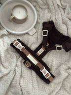 Harnais Mocha Noisette – Moumoute Confort – Design Y & Anse